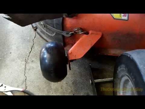 Installing a 54" Husqvarna Mulching Kit