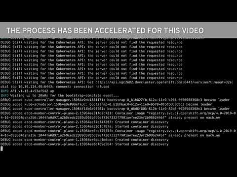 OpenShift 4 User Provisioned Infrastructure with VMware vSphere