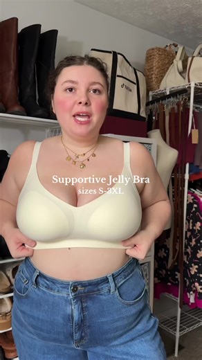 Comfort Jelly Bra for Heavy Girls - Ultimate Support
