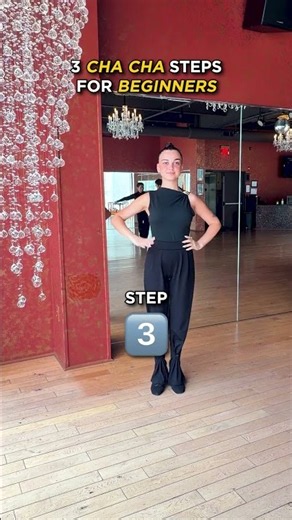 3 Cha Cha Steps for Beginners