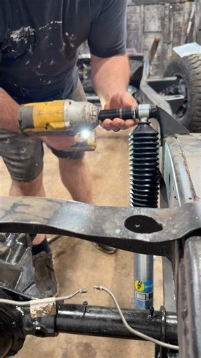 Shocks Wrong way #automobile #carrestorationproject #restoration #jeep #cj7 #rebuild #offroad ￼