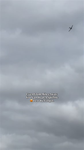 4.2K views · 79 reactions | Even From Miles Away, You Can Identify The Sound Of A Spitfire.. Lest We Forgot #lestweforget #spitfire #raf #royalairforce | CA Aviation | Facebook