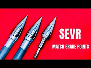 SEVR MATCH GRADE FIELD POINTS for Vertical Bows & Crossbows