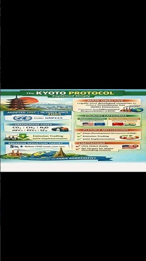 Kyoto Protocol Explained | Climate Change & Global Warming | Environmental Economics
