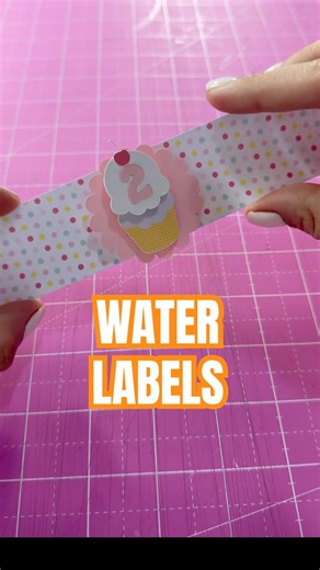 Water labels for Birthday party