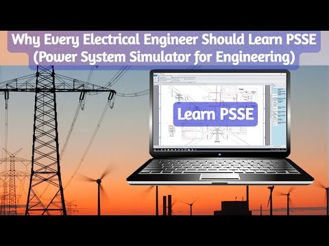PSSE (Power System Simulator For Engineering) Amazing Tools for Electrical Engineers | PSS/E