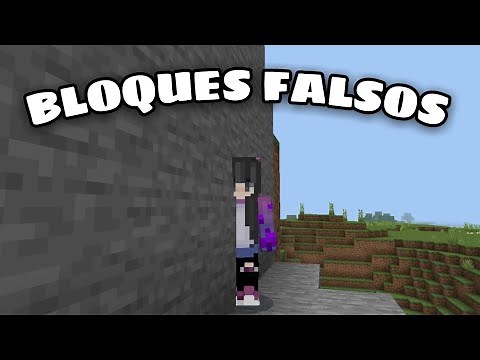 👉Bloques Falsos👈 ADDON MINECRAFT BEDROCK
