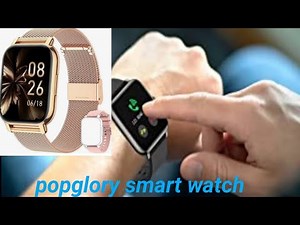 PopGlory Smart Watch for Ladies and Man's