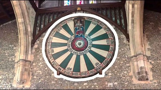 The real King Arthur’s round table
