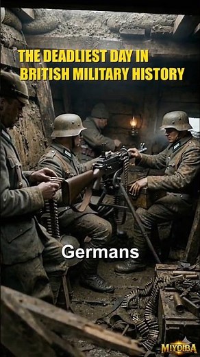 Deadliest Day in British Military History - Battle of the Somme #WW1 #britishhistory #didyouknow