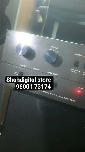 AKAI 2channal integrated amp MODLE AM -2250 shahdigitalstore.