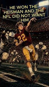 He threw the most famous pass in college football history. The NFL told him he was too short.