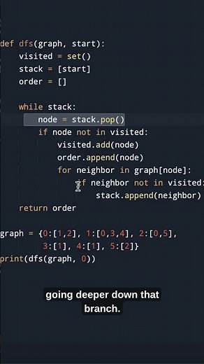 How Depth First Search Works in Python