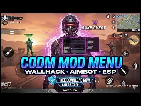COD Mobile Mod Menu Global 1.0.54 | No Root & Anti-Ban Review CODM MOD MENU IOS ESP AIMBOT