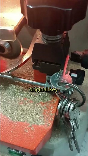 How Keys Are Copied in Seconds! 🔑⚙️ #KeyCutting