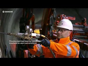 High-strength resin for reliable rock bolt installation