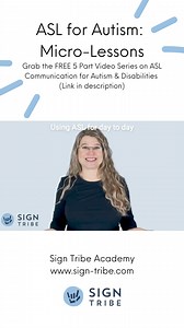 蘭 Learning ASL doesn’t have to be overwhelming! Micro-lessons—short,...