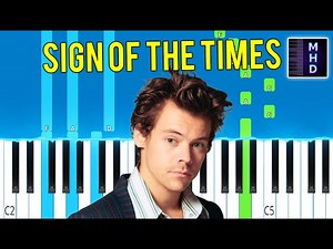 Harry Styles - Sign of the Times - Piano Tutorial