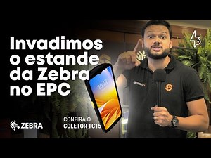 Lançamento da ZEBRA, coletor TC15 - Power Minute
