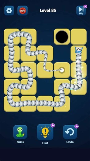 One Line Snake Level 85 Answer #oneline #singleline #shorts #gameplay