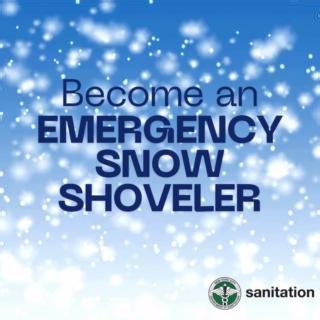 Register now to become an Emergency Snow Shoveler – help keep NYC moving after heavy storms by clearing snow & ice from bus stops, crosswalks, hydrants & step streets. Pay starts at $18.54/hour. Get more info and register at: http://nyc.gov/snow | New York City Department of Sanitation