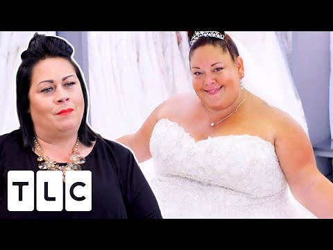 Jo & Al Give A Helping Hand To An Anxious Bride And Her Sparkly Desires | Curvy Brides Boutique