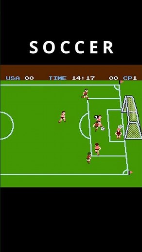 Soccer (1990) | Nintendo Arcade Game | NES Video Game