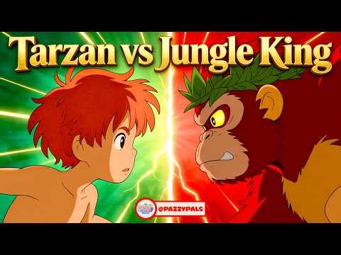 Tarzan The Jungle Boy vs The Jungle King 🐒 | Jungle Race! | Kids Cartoon