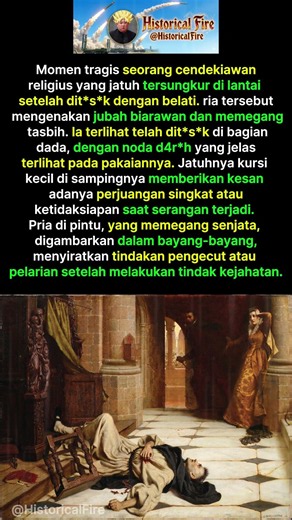 Belati, Biara, dan Kebohongan: Misteri Lukisan 1886 #art #history