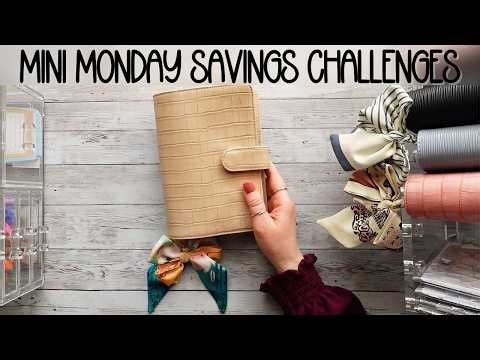 Cash Stuffing Mini Savings Challenges