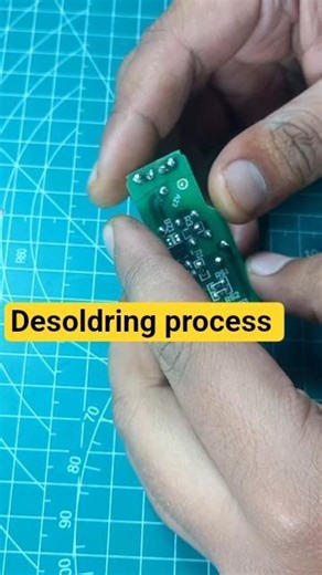 How to remove solder || copper mesh !|| excess solder remover