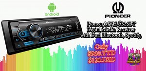 1.5K views · 19 reactions | Pioneer MVH-S325BT $950.00 TTD $130.USD Digital Media Receiver with Dual Bluetooth, Spotify, Smartphone connectivity & Siri Eyes Free. #jdmmastertt #pioneercaraudio #1source #thecaraudioempire #qualityoverquantity #caraudiofabrication #caraudioaddicts | JDMmaster Trinidad | Facebook
