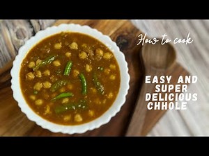 Chole Recipe | How to Make Easy & Tasty Chole at Home | Simple & Delicious Recipe! Rads Kitchen