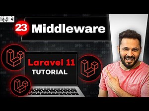 Laravel 11 tutorial in Hindi #23 What is Middleware in laravel