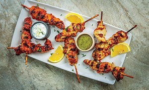 Sysco Classic Fully Cooked Chicken Skewers