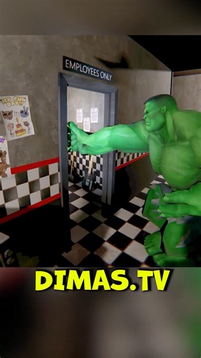 VR Hulk Protects Security Guard at Freddy’s Pizzeria | Bonelab FNAF Coop Part 6
