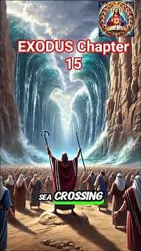 🔥 Exodus 15 Explained in 40 Seconds | Song of Moses & Miriam