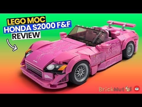 🔻 REVIEW MOC Premium LEGO HONDA S2000 Fast & Furious - Bricknut.com
