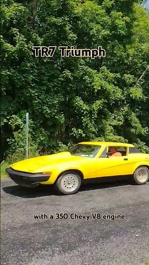 Testing the TR7 Triumph