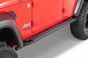 Quadratec  Brute Strength Side Steps for 18-24 Jeep Wrangler Unlimited JL 4-Door