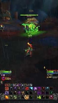 Warlock vs Enraged Furbolg Elder! 😈🔥 #wow #worldofwarcraft #warcraft