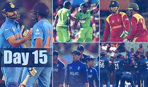 2015 Cricket World Cup Day 15: Highlights, Points Table and Schedule for upcoming matches of WC 2015