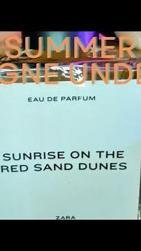 Best Summer 2024 Cologne Under $50! Zara Sunrise On The Red Sand Dunes Review!