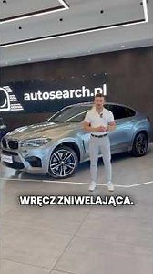 575 HP, V8, and over 400,000 PLN cheaper than new. The BMW X6 M F16 has just arrived. 🖤