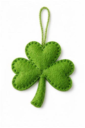 Shamrock, PDF, Sewing PATTERN, Felt, Irish, Kids Felt, Decor, Plush, Activity, Luck Holiday, Gift, Fun, Ornament, St. Patrick’s Day, Clover - Etsy