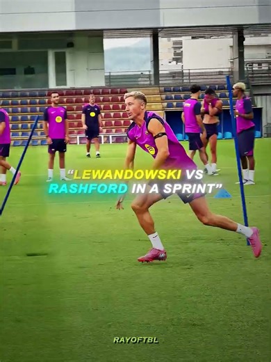 Rashford Vs Lewandowski in Training 🔥🤯