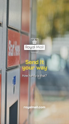 When you buy postage online, you can drop your parcel at a Royal Mail Parcel Locker. Easy. | Royal Mail