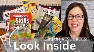 Abeka Number Skills K5 & Abeka Arithmetic Grade 1 Ii Detailed Flip-Through, Lesson Examples, Etc