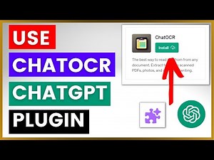 How To Use ChatOCR ChatGPT Plugin?