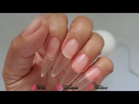 How to Apply Clear Fake Nail Tips, Press on, False Nails - What is the Best Nail Glue for Fake Nails